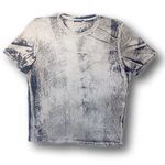 Покраска майки  ручным способом.