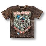 Крашение одежды по технологии Вельвет.